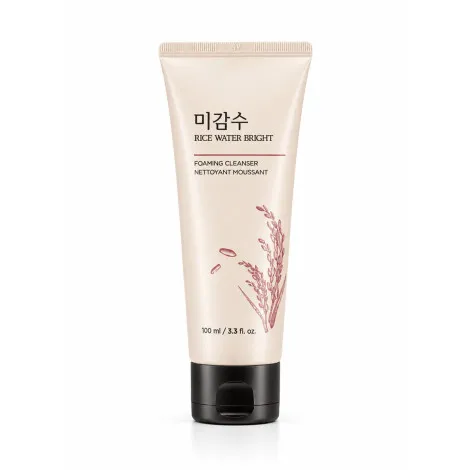 The Face Shop Rice Water Bright Foaming Cleanser 100ml (Korea)