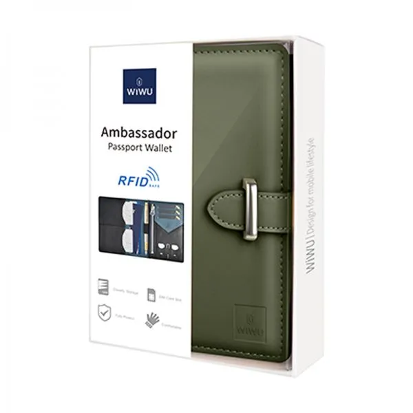 WIWU Ambassador Passport Wallet