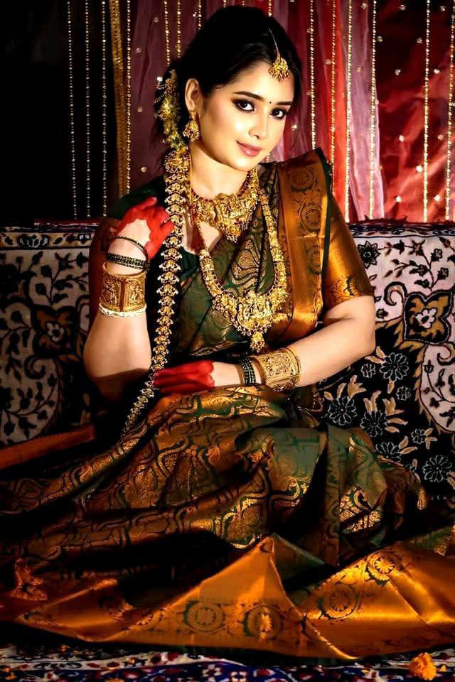 Kanjivaram Design Katan Saree for Festivals, 3 Colours