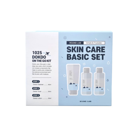 Round Lab 1025 Dokdo On The Skin Care Basic Set (Korea)