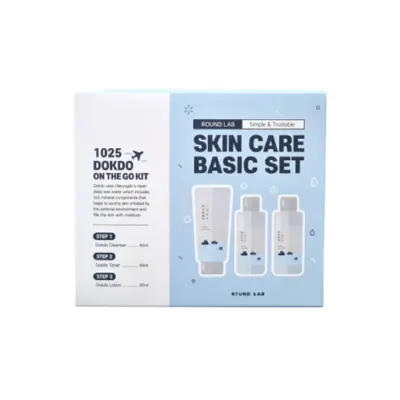 Round Lab 1025 Dokdo On The Skin Care Basic Set (Korea)