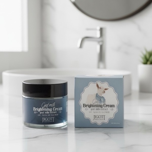 Jigott Goat Milk Extract Brightening cream 70ml (Korea)
