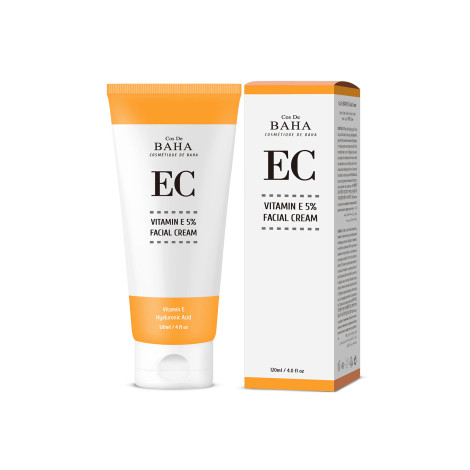 Cos De BAHA Vitamin E 5% Facial Cream (EC) 120ml (Korea)