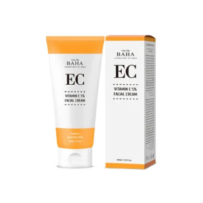 Cos De BAHA Vitamin E 5% Facial Cream (EC) 120ml (Korea)