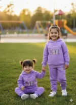 Children's Two-Piece Hoodie Set, Hoodie and Pant, 280-300 GSM