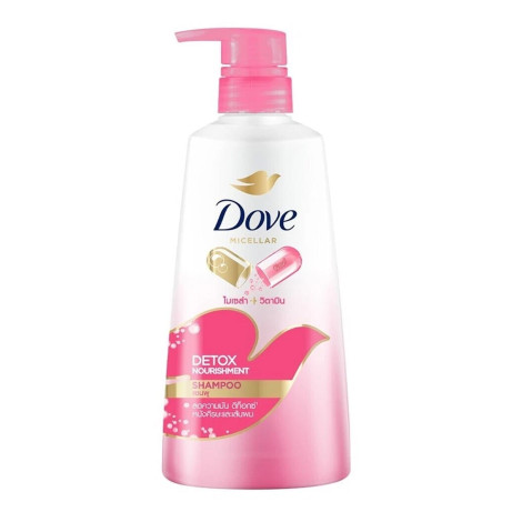 Dove Micellar Detox Nourishment Shampoo 430ml (Thailand)