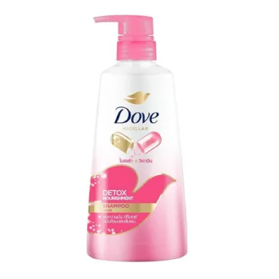 Dove Micellar Detox Nourishment Shampoo 430ml (Thailand)