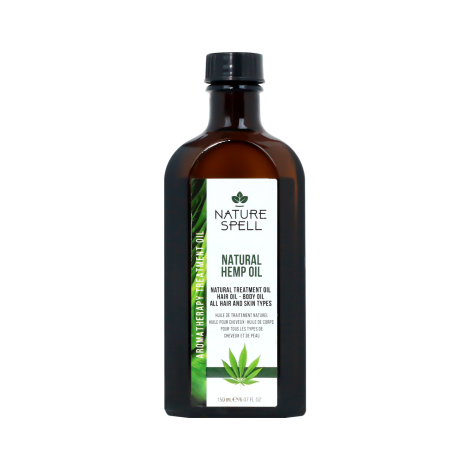 Nature Spell Hemp Treatment Oil For Hair & Body 150ml (UK)