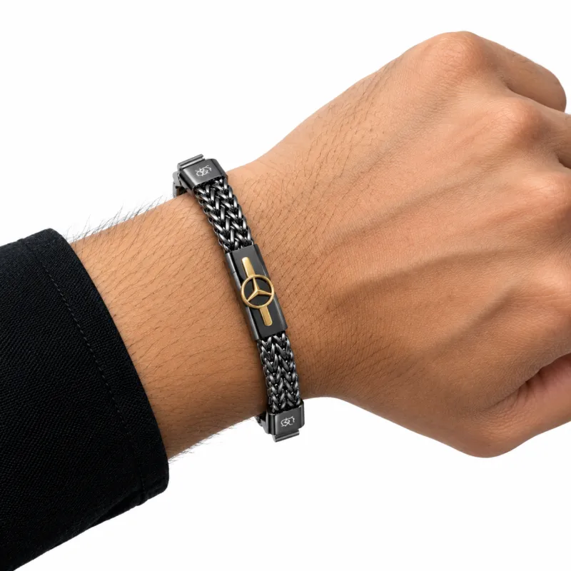 Men's Luxury 3-in-1 Combo Set Watch Chain Bracelet