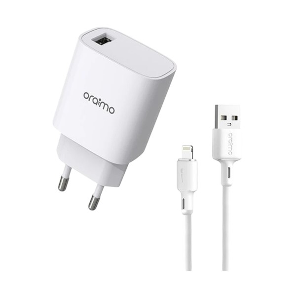 Oraimo Cannon 2 Pro USB 18W White Charger