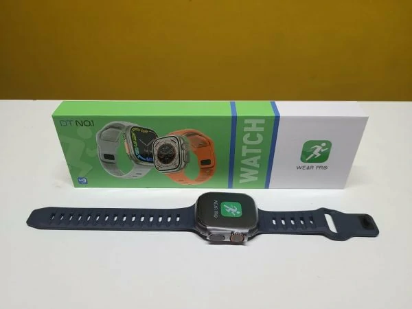 DT NO.1 DT8 Ultra Smart Watch- Black Color