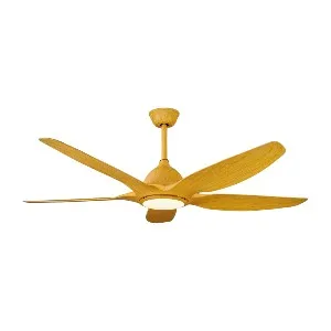 Yamada 60" Pine Wood Underlight Remote Ceiling fan | Y-523