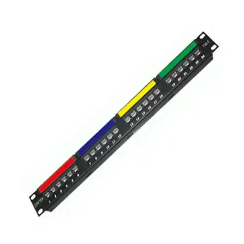 Dintek 1406-00011PC6 Cat6 24-Port Modular Patch Panel