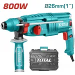 TOTAL 800w Rotary Hammer Drill