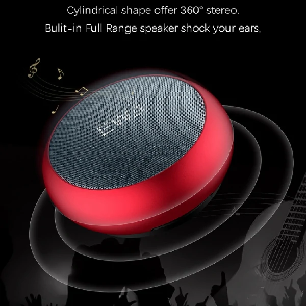 EWA A110 Portable Wireless Bluetooth Speaker -RED