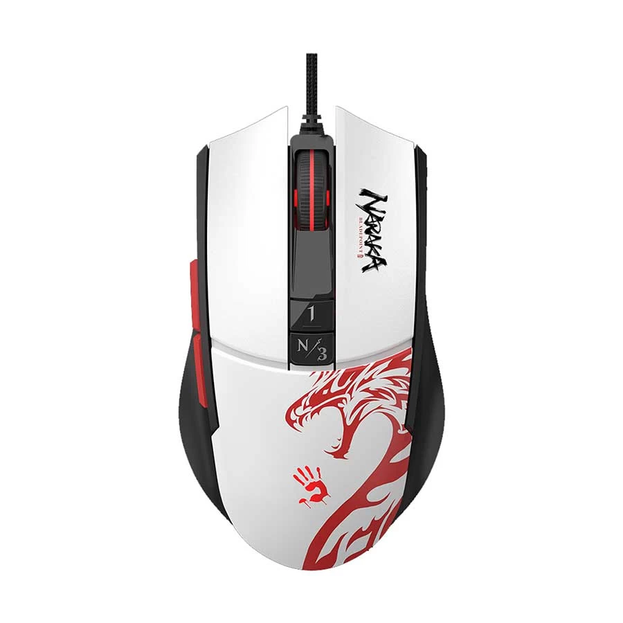 A4Tech Bloody L65 Max Naraka RGB Wired Gaming Mouse