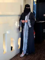 Moriyom Koti Borka with Inner and 72/30 Hijab, Sizes 50-58