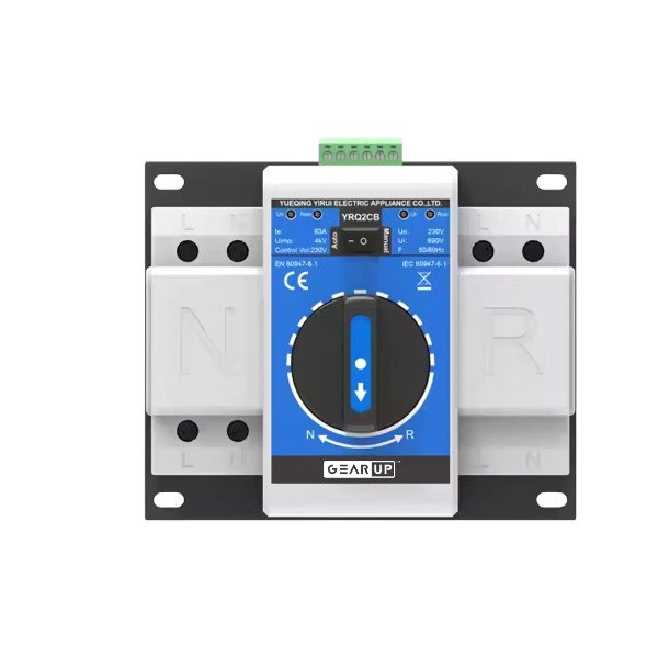 GearUP ATS-2Pro 63A Dual Power Automatic Transfer Switch
