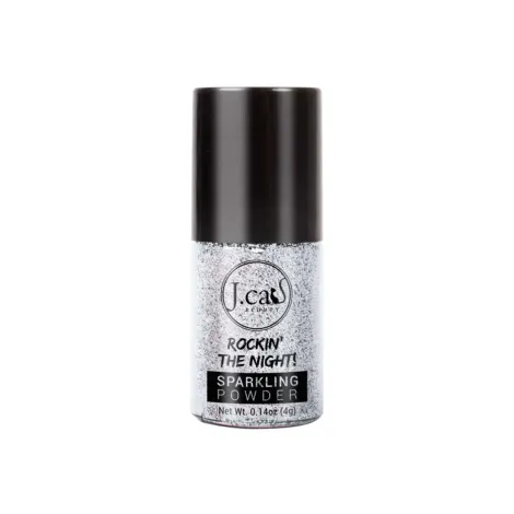 J. Cat Rockin The Night Sparkling Powder SP202 Coll Silver (China)