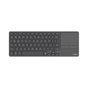 Rapoo E900T Portable Wireless Keyboard with Touchpad – Black