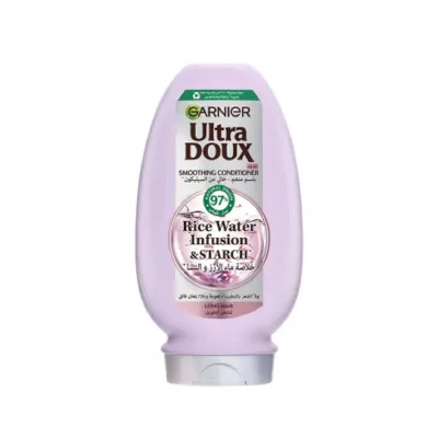 Garnier Ultra Doux Rice Water Infusion & Starch Smoothing Conditioner 360ml (Egypt)