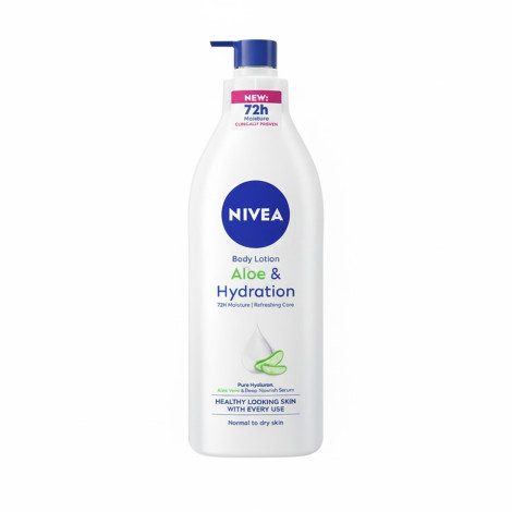 Nivea Aloe & Hydration 48h Fast Refreshing Moisture 5in1 Body Lotion 400ml (Spain)