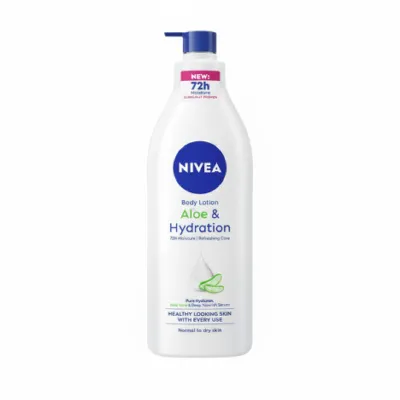 Nivea Aloe & Hydration 48h Fast Refreshing Moisture 5in1 Body Lotion 400ml (Spain)