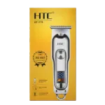 Original HTC AT-179 Rechargeable Hair Clipper & Beard Trimmer for Men | Cordless Grooming Kit with Stainless-Steel Blades & Adjustable Settings