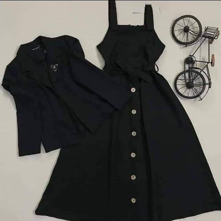 Women's Western Denim Blazer Gown Top, 4 Colours