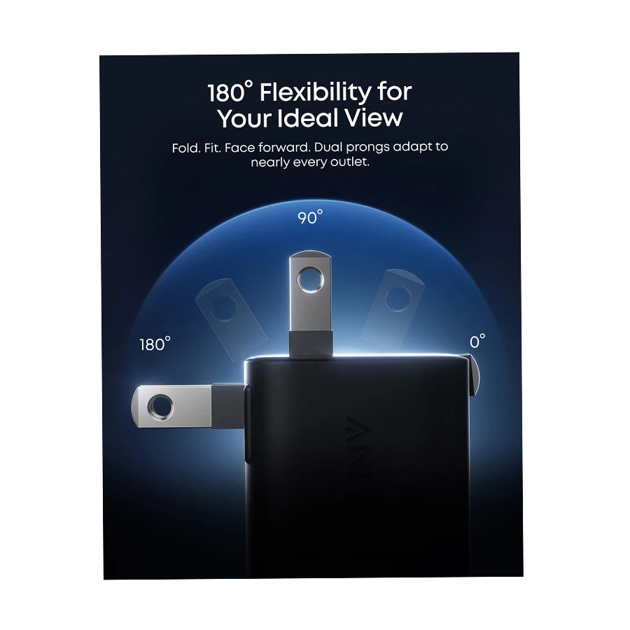 Anker Nano 45W GaN USB-C Charger Black Stone (US, Global Version)
