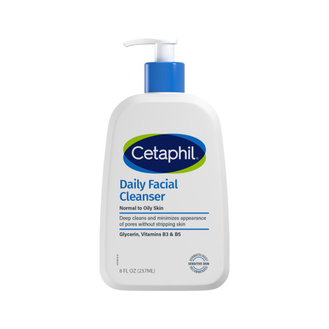 Cetaphil Daily Facial Cleanser Normal to Oily Skin 237ml (Canada)