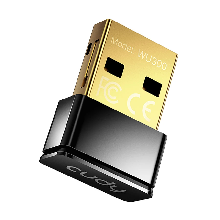 Cudy WU300 1.1 Nano 300 Mbps Wi-Fi 6 USB Adapter