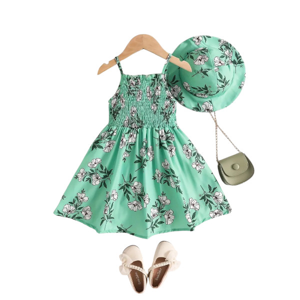 Baby Dress with Cap