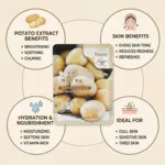 3W Clinic Fresh Potato Mask Sheet 23g (Korea)