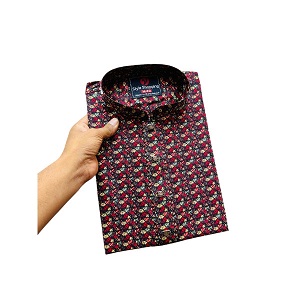 Stylish Cotton Print Panjabi