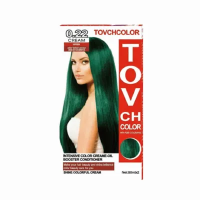Tovch Hair color -  0.22 Green (China)