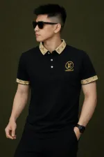 Men's Pure Cotton Polo Shirt, 6 Colours, Sizes M to XXL