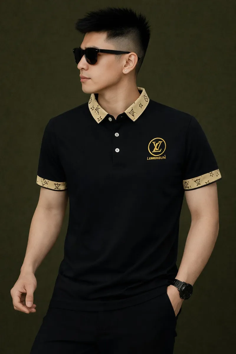 Men's Pure Cotton Polo Shirt, 6 Colours, Sizes M to XXL