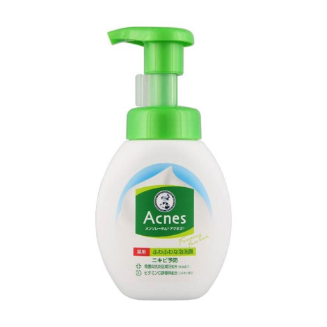 Rohto Mentholatum Acnes Foaming Face Wash 160ml (Japan)