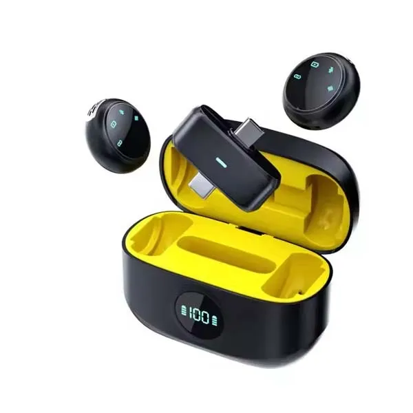 K31 Pro Collar Clip Wireless Microphone for Android & iOS