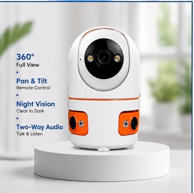 V380 1080P PTZ Wi-Fi Smart CCTV Camera with Two-Way Audio