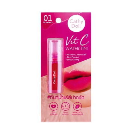 Cathy Doll Vit C Water Tint - 01 Strawberry (Thailand)