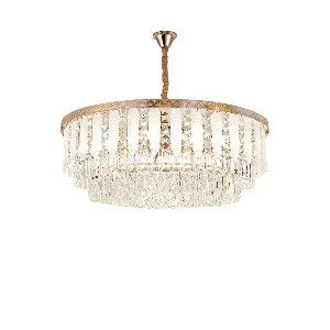 Qulik Modern Crystal Chandelier Hanging LED Ceiling Light (QL-3311-500)