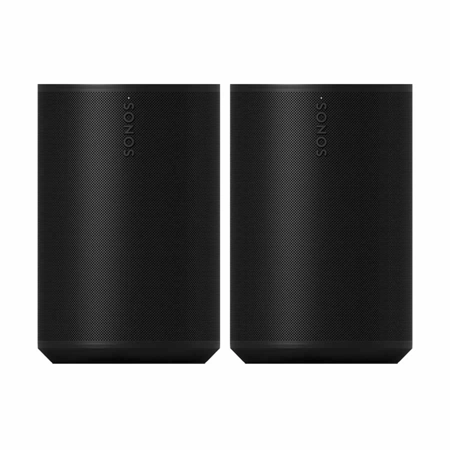 Sonos Era 100 Smart Speaker Pair Black (2 Room Set)