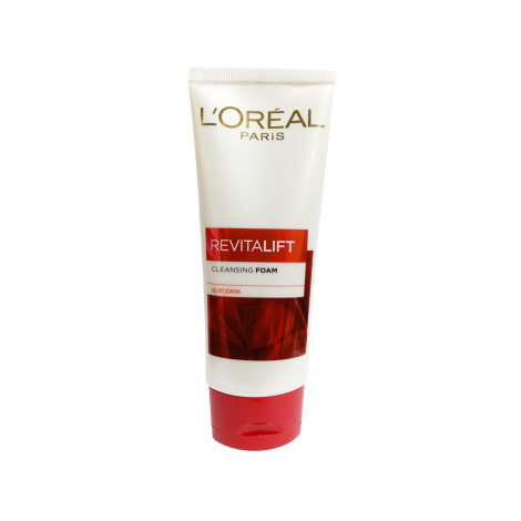 L'oreal Revitalift Glycerin Cleansing Foam 100ml (Thailand)