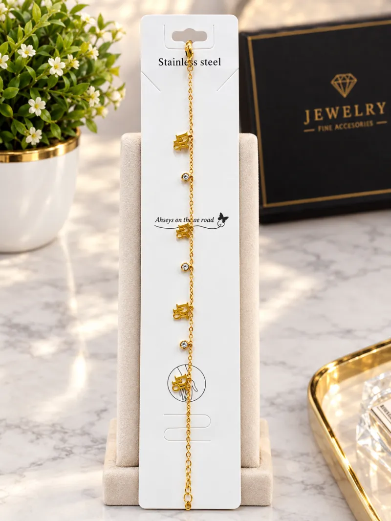 Premium Stainless Steel Dior-Inspired Bracelet