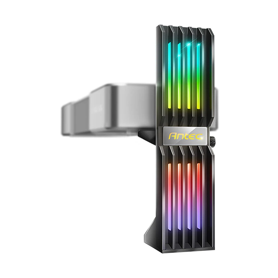 Antec AT-GPUH-ARGB-BK ARGB Graphics Card Holder Black