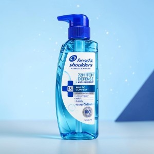 Head & Shoulders 72H ITCH Defense + Anti Dandruff Shampoo 300ml (Thailand)