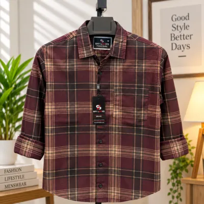 Shy Looks Premium Pure Cotton Check & Print Shirts