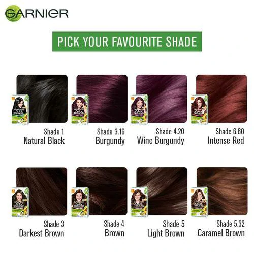 Garnier Color Naturals Shade 5.32 Caramel Brown 70ml + 60g